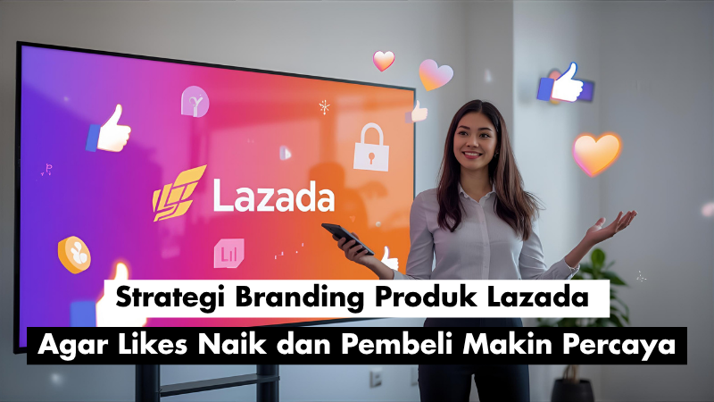 Strategi Branding Produk Lazada Agar Likes Naik dan Pembeli Makin Percaya