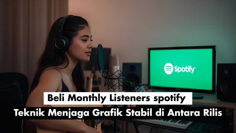 Beli Monthly Listeners spotify : Teknik Menjaga Grafik Stabil di Antara Rilis