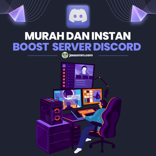 Boosts Server Discord Murah dan Instan