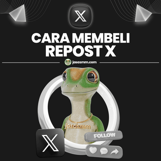 Cara Membeli Reposts X(Twitter)