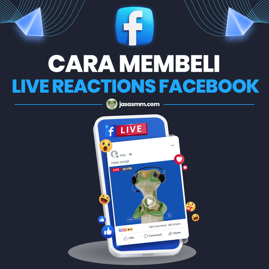 Cara Membeli Reactions Live Facebook