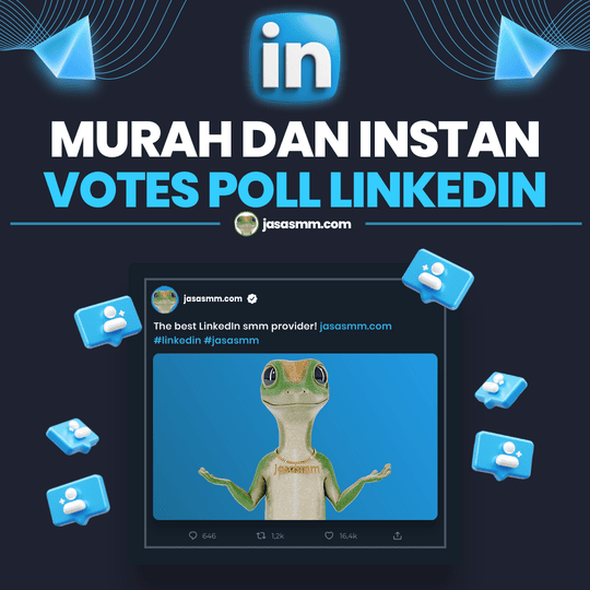 Votes Poll LinkedIn Murah dan Instan