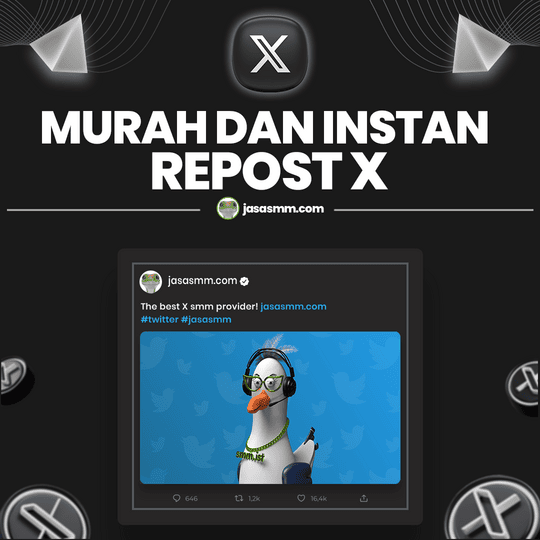 Reposts X(Twitter) Murah dan Instan