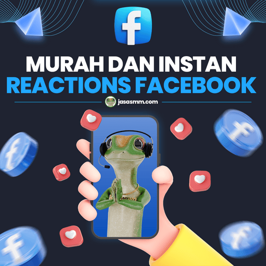 Reactions Emoji Facebook Murah dan Instan