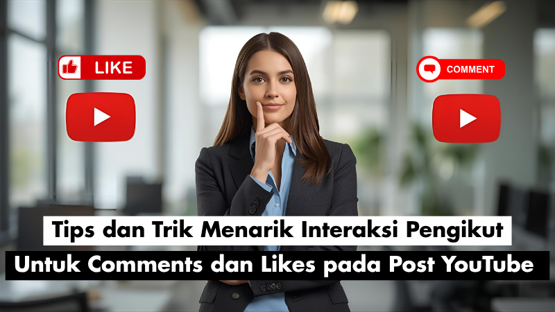 Tips & Trik Menarik Interaksi Pengikut untuk Comments dan Likes pada Posting YouTube