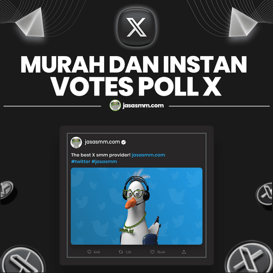 Votes Poll X(Twitter) Murah dan Instan