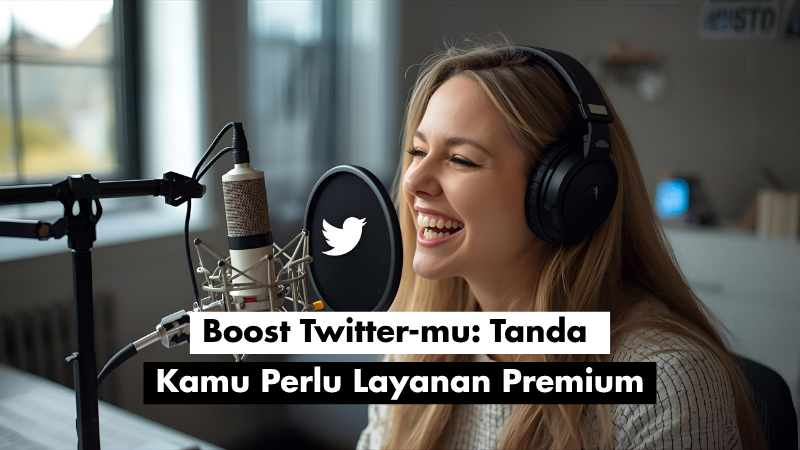 Boost Twitter-mu: Tanda Kamu Perlu Layanan Premium