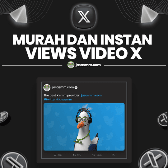 Views Video X(Twitter) Murah dan Instan