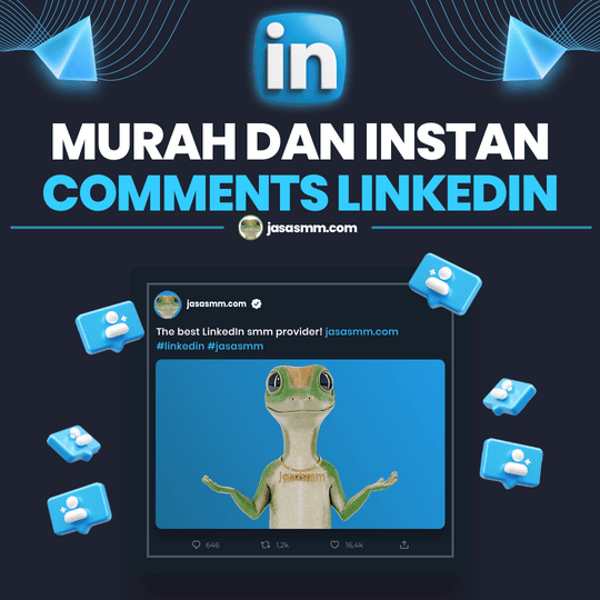 Comments LinkedIn Murah dan Instan