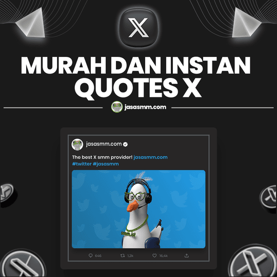 Quotes X(Twitter) Murah dan Instan
