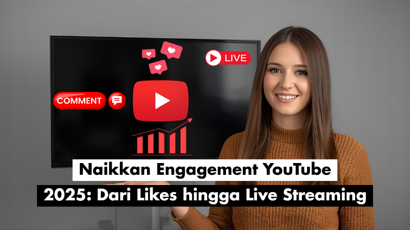 Naikkan Engagement YouTube 2025: Dari Likes hingga Live Streaming
