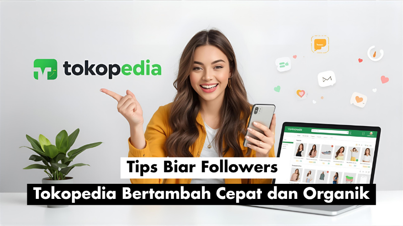 Tips Biar Followers Tokopedia Bertambah Cepat dan Organik