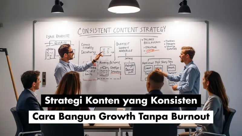 Strategi Konten yang Konsisten: Cara Bangun Growth Tanpa Burnout