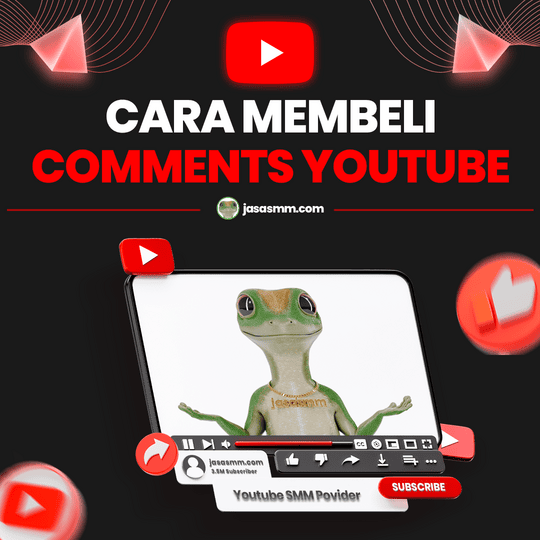 Cara Membeli Comments YouTube