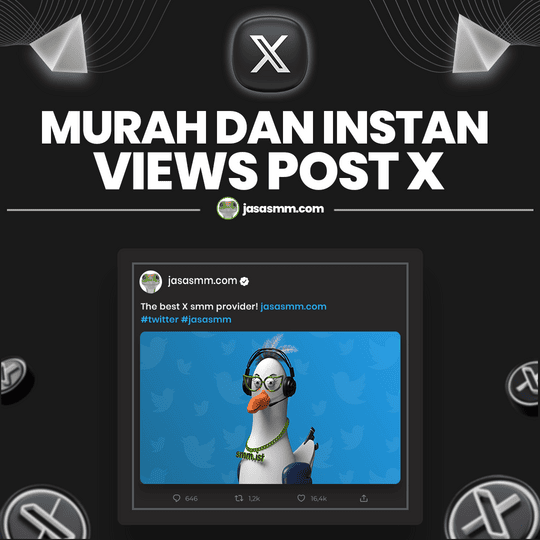 Views Post X(Twitter) Murah dan Instan