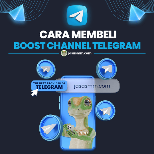 Cara Membeli Boost Channel Telegram