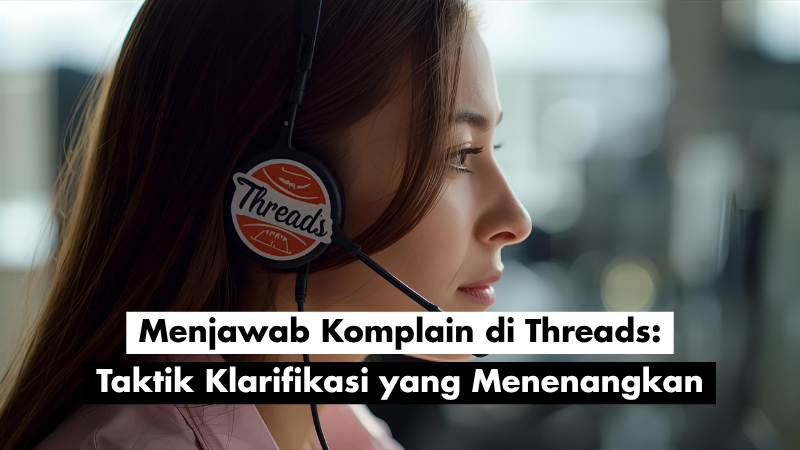 Menjawab Komplain di Threads: Taktik Klarifikasi yang Menenangkan