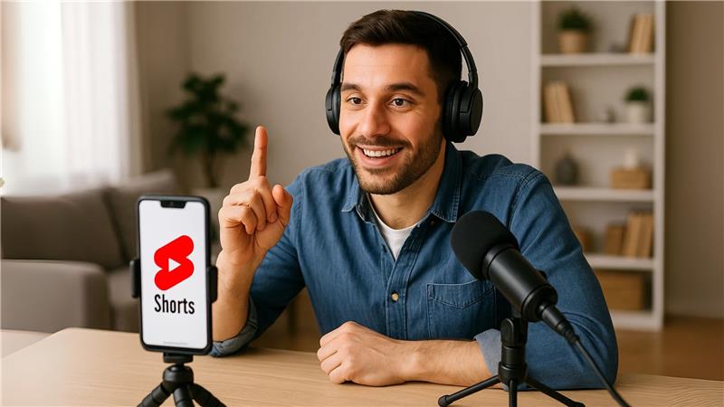Promote Like A Pro: Why YouTube Shorts Are The Secret Weapon For Fast Growth Viewer watching YouTube Shorts on mobile