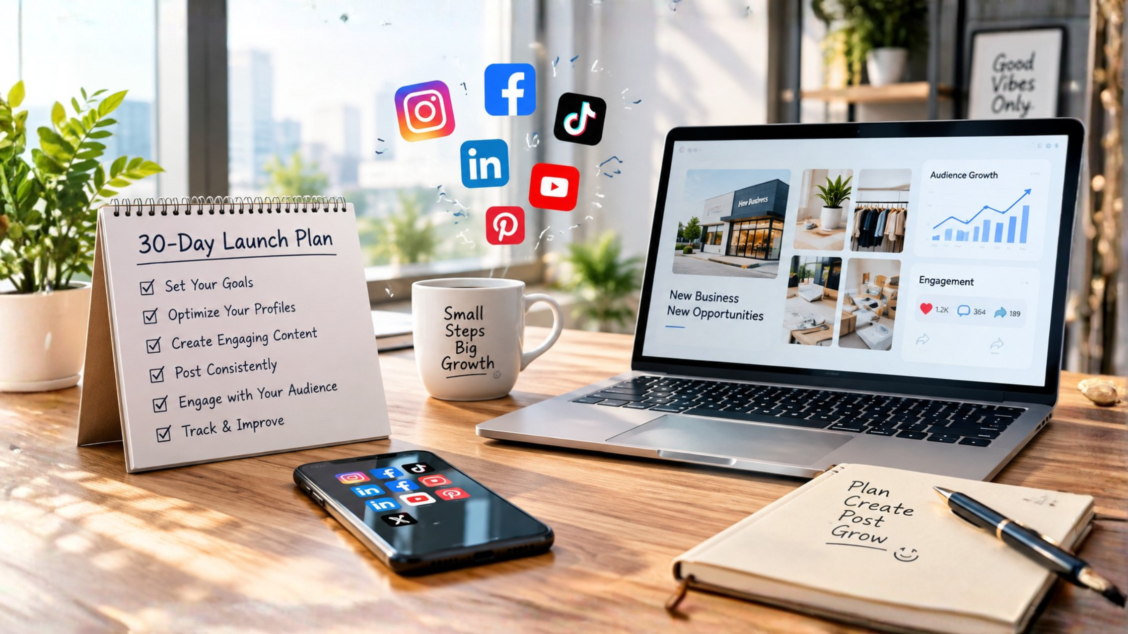 How to Build a Social Media Presence In 30 Days Plan