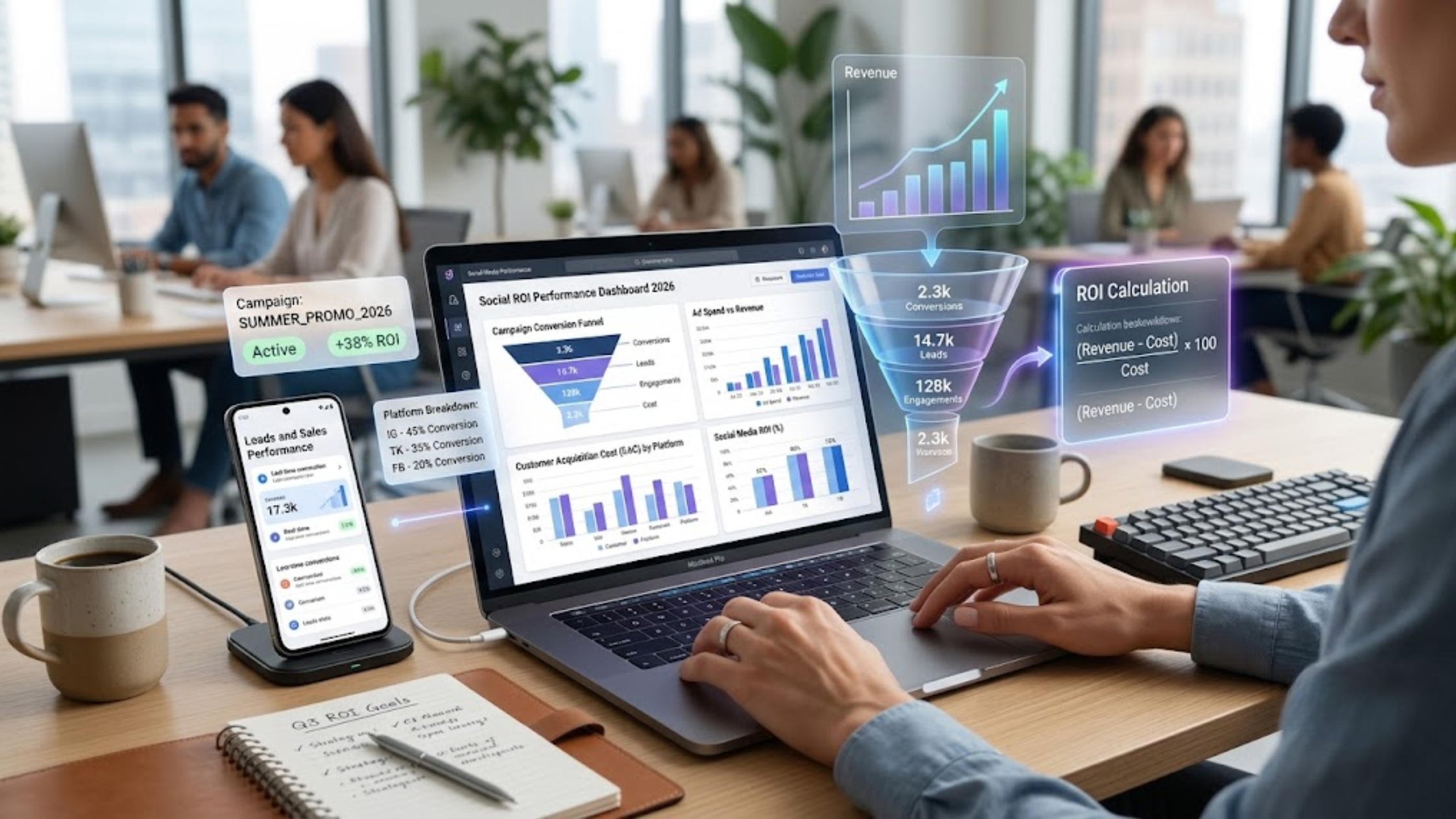 How to Measure Social Media Marketing ROI in 2026 – SMM Services and Social Media Growth
