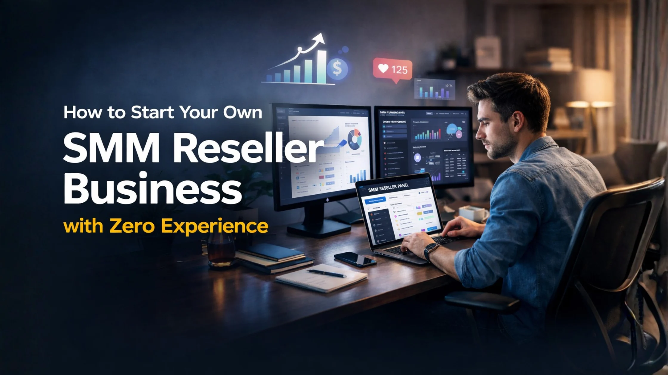 How to Start Your Own SMM Reseller Business with Zero Experience Using an SMM Reseller Panel in 2026