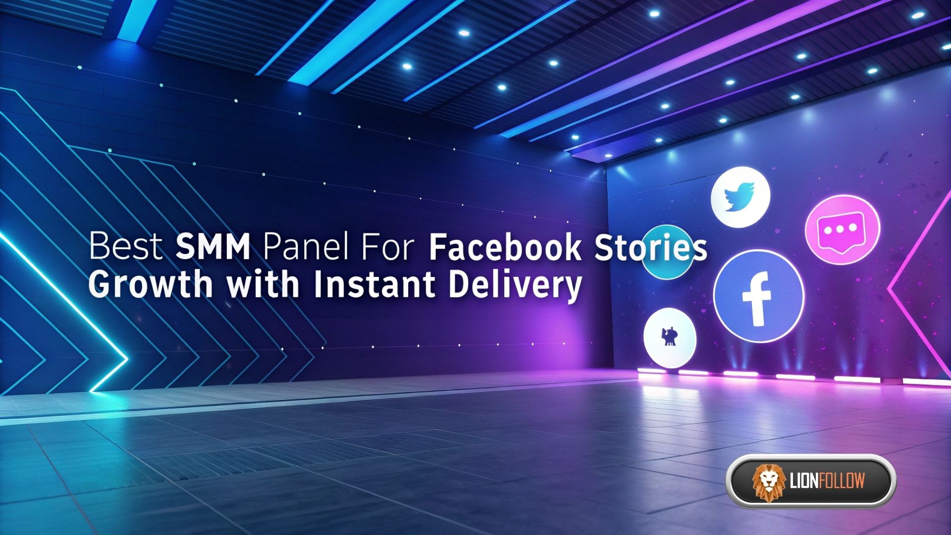 Facebook故事增长最佳SMM面板，即时交付
