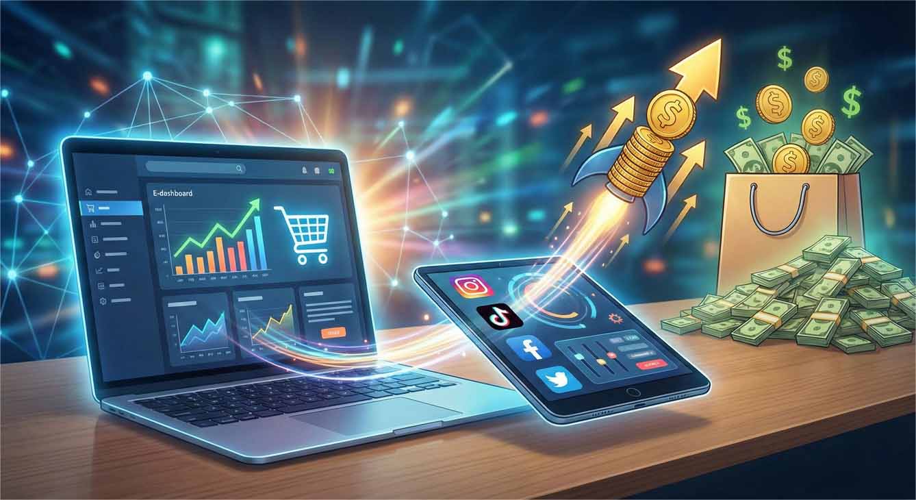 أفضل لوحة SMM لمتاجر Shopify مع تعزيز فوري للمبيعات