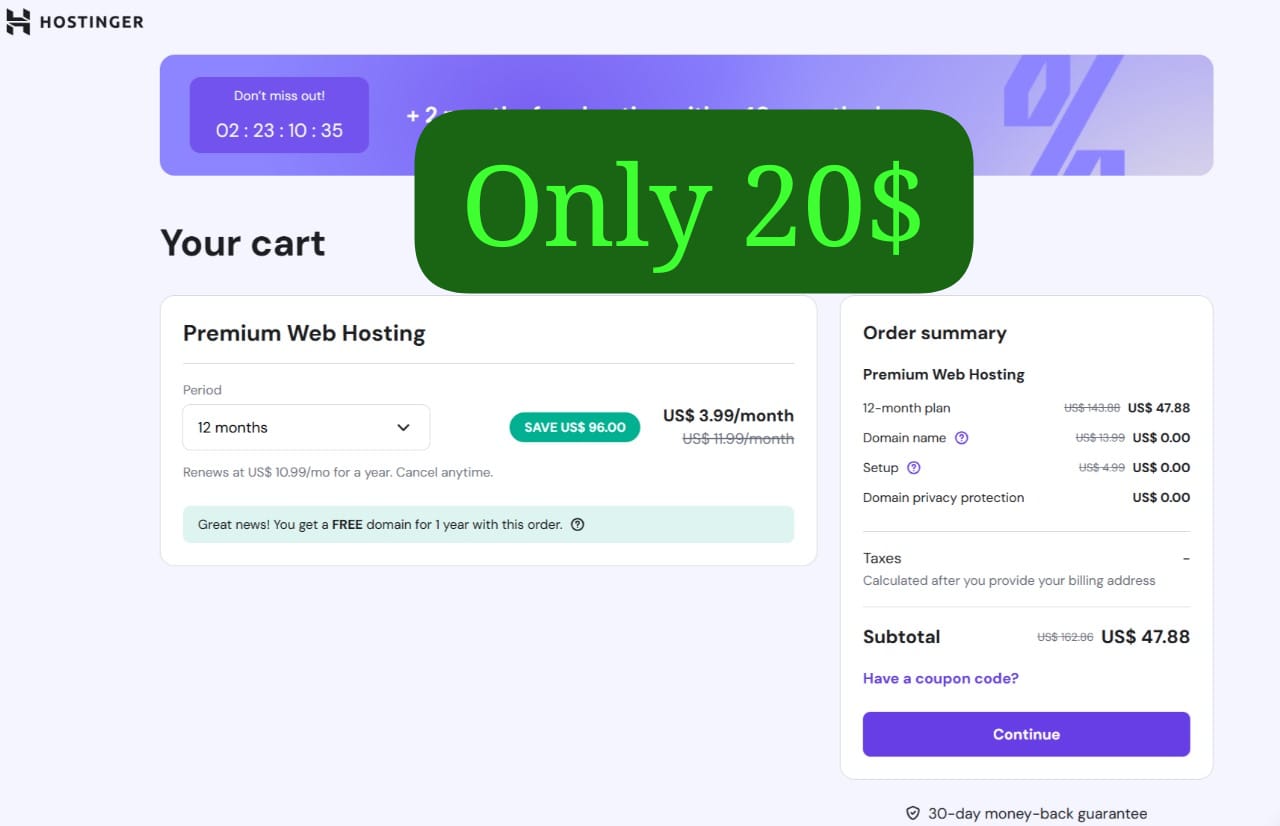 Premium Web Hosting