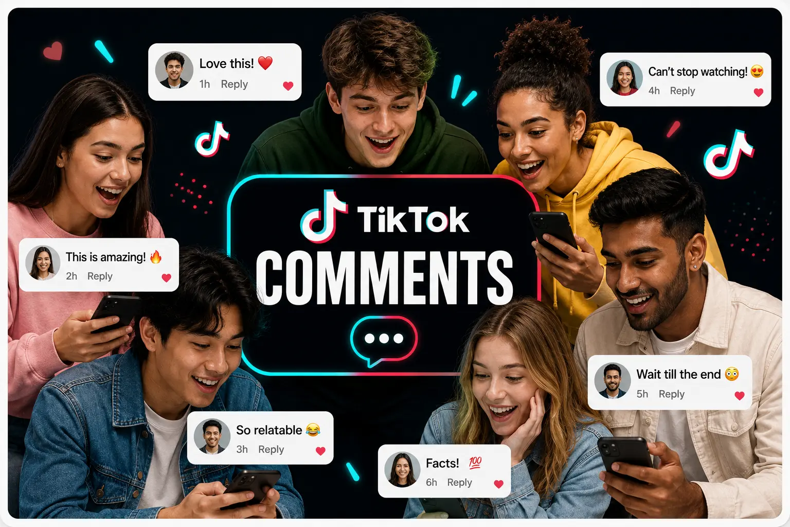 TikTok comments engagement service