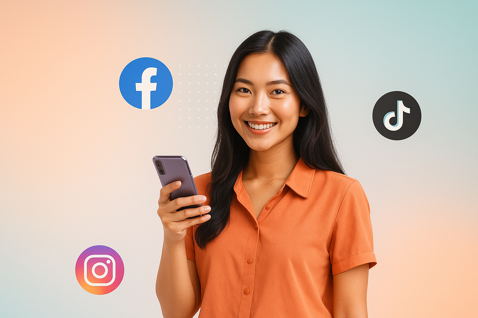 Creator showcasing social growth