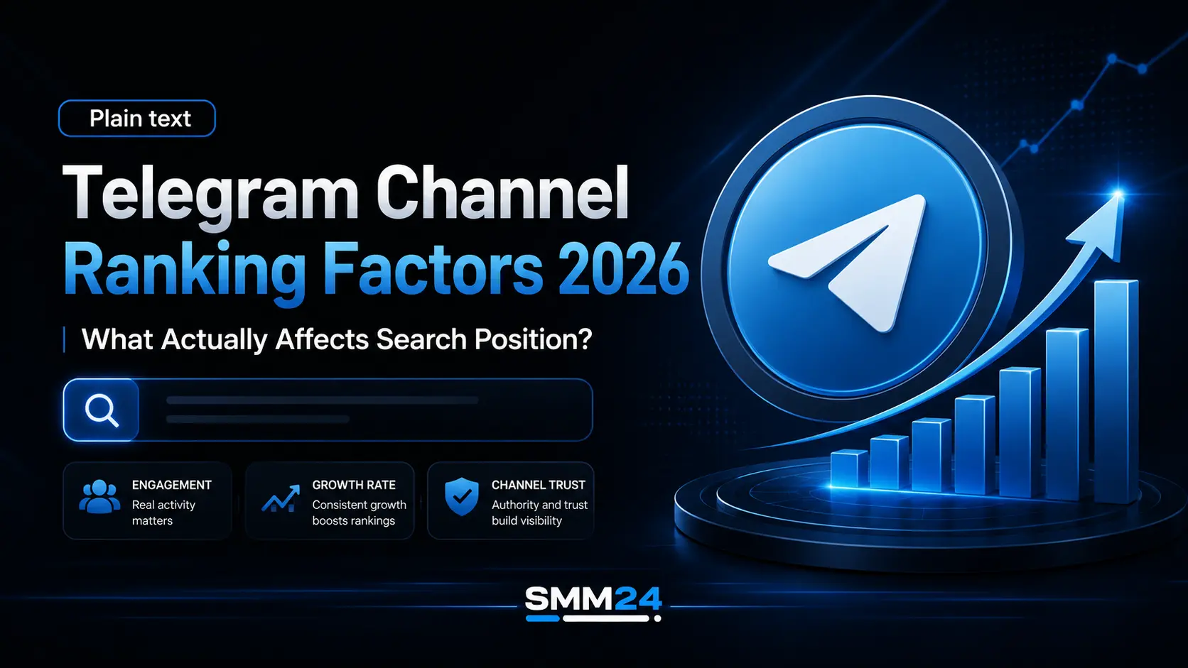 Telegram Channel Ranking Factors and Search Ranking Signals in 2026