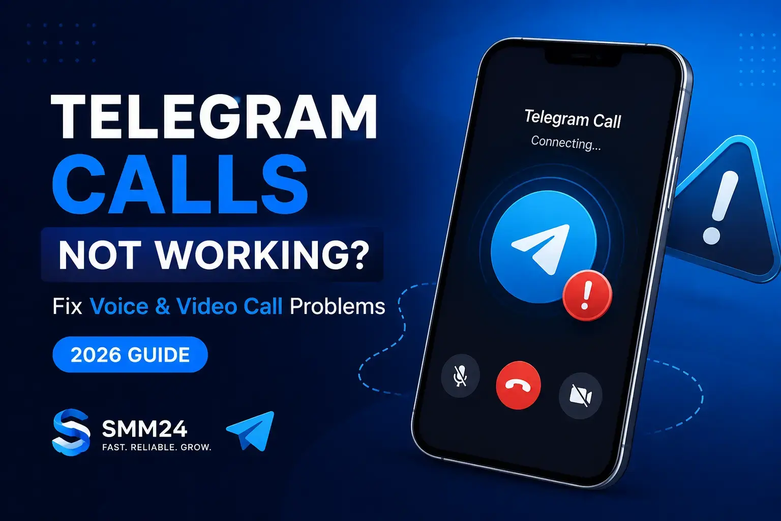 Telegram calls not working - fix voice and video call problems 2026