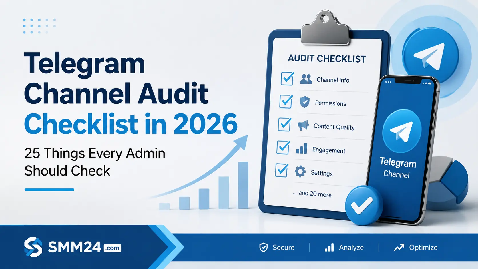 Telegram Channel Audit Checklist 2026