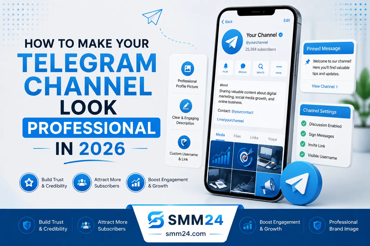 How to Make Your Telegram Channel Look Professional in 2026