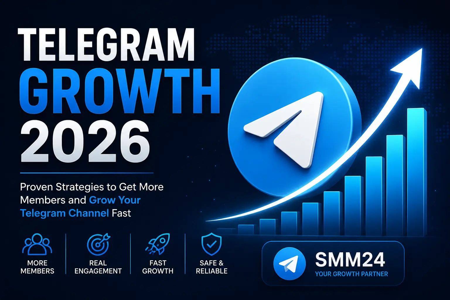 Telegram Growth 2026 - How to Grow Telegram Channel Members Fast