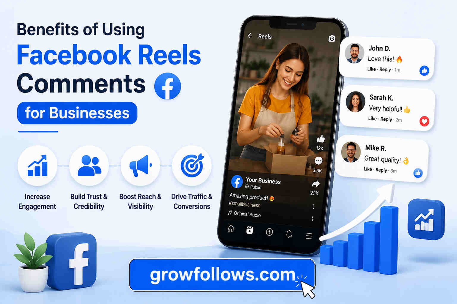 Benefits of Using Facebook Reels Comments for Businesses
