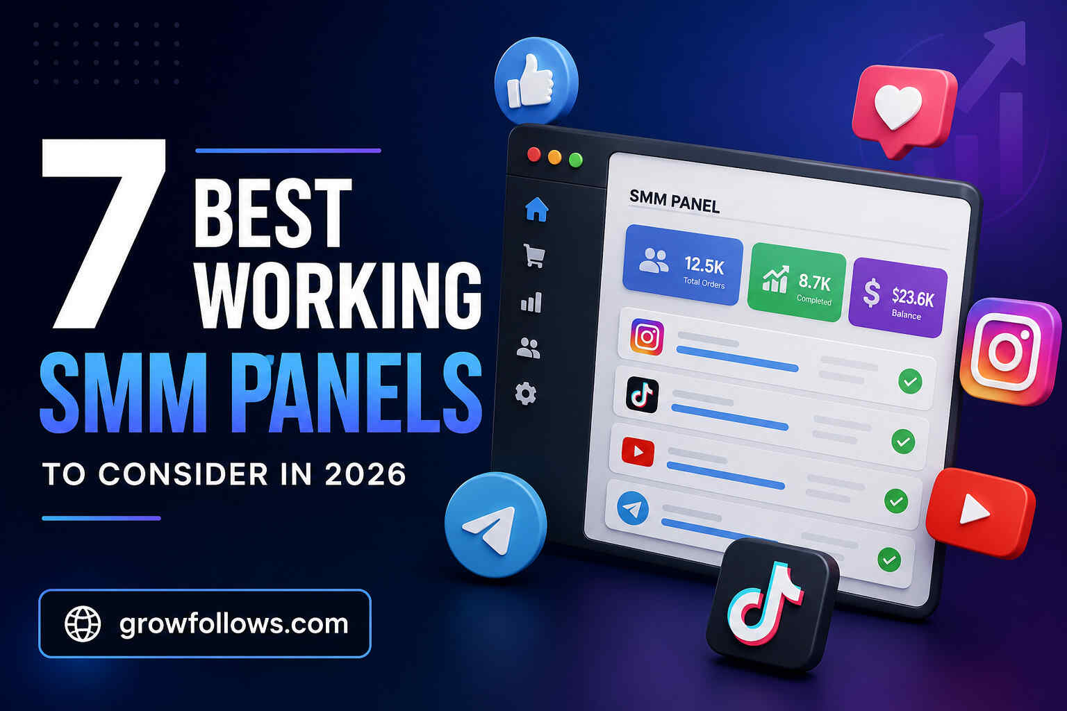 7 Best Working SMM Panels to Consider in 2026