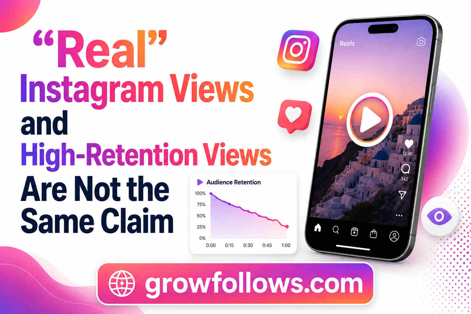 “Real” Instagram Views and High-Retention Views Are Not the Same Claim