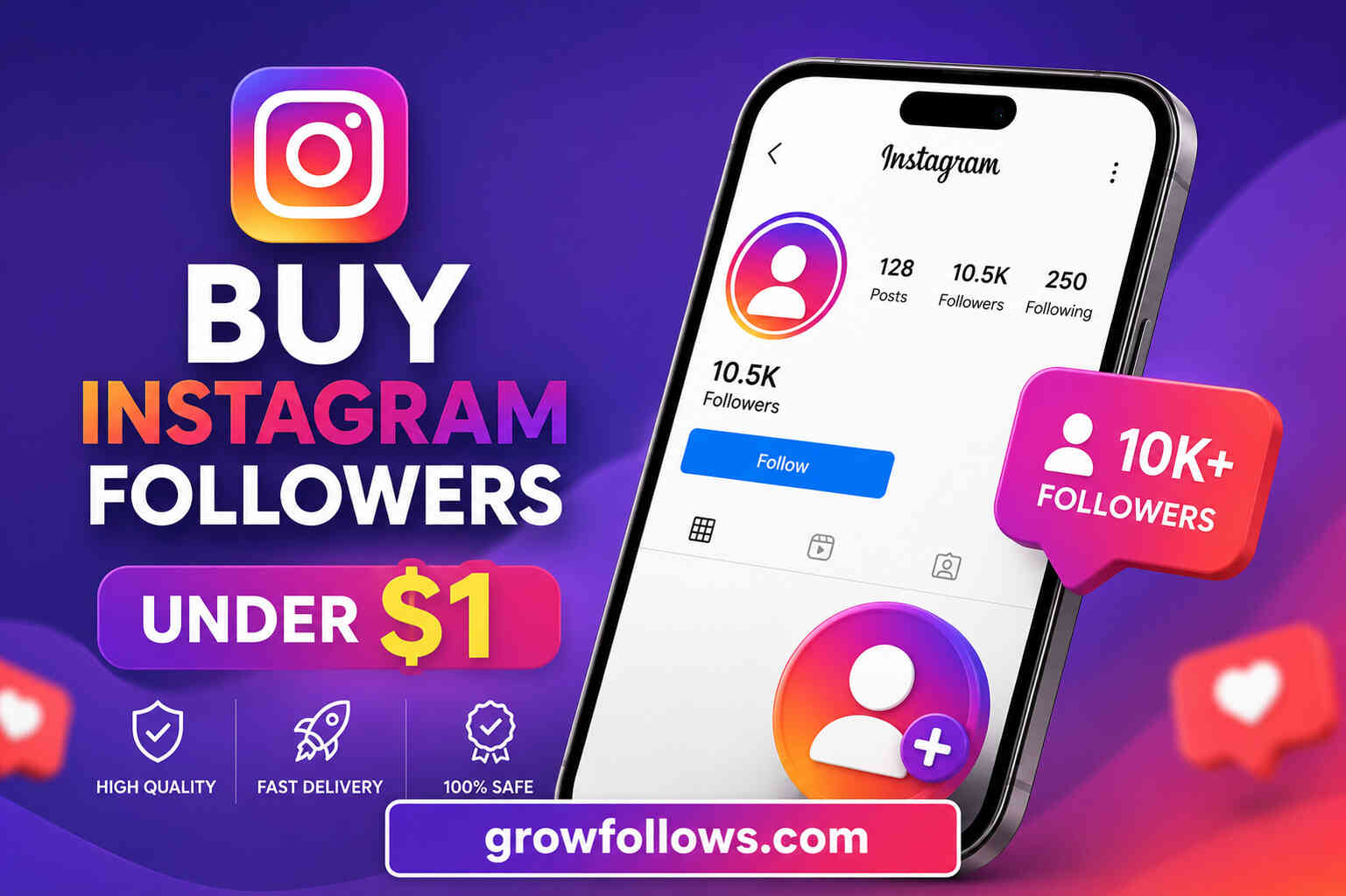 Buy Instagram Followers Under $1 Safely and Affordably