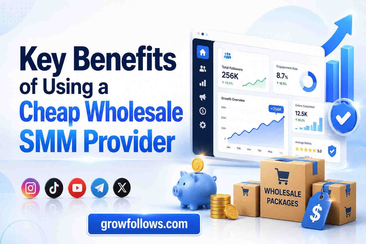 Key Benefits of Using a Cheap Wholesale SMM Provider