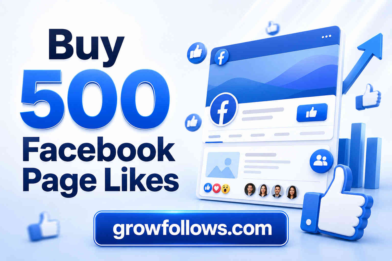 Buy 500 Facebook Page Likes Safely and Build Page Trust