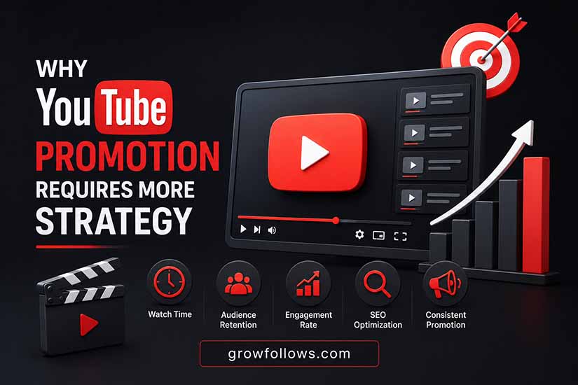 Why YouTube Promotion Requires More Strategy