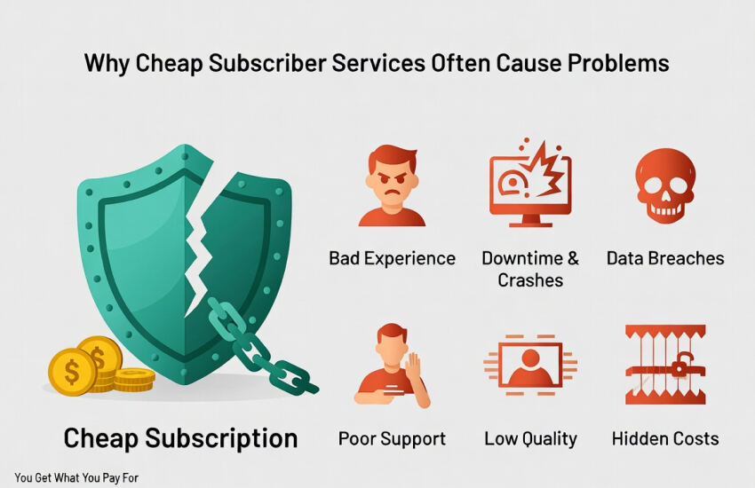Why Cheap Subscriber Services Often Cause Problems