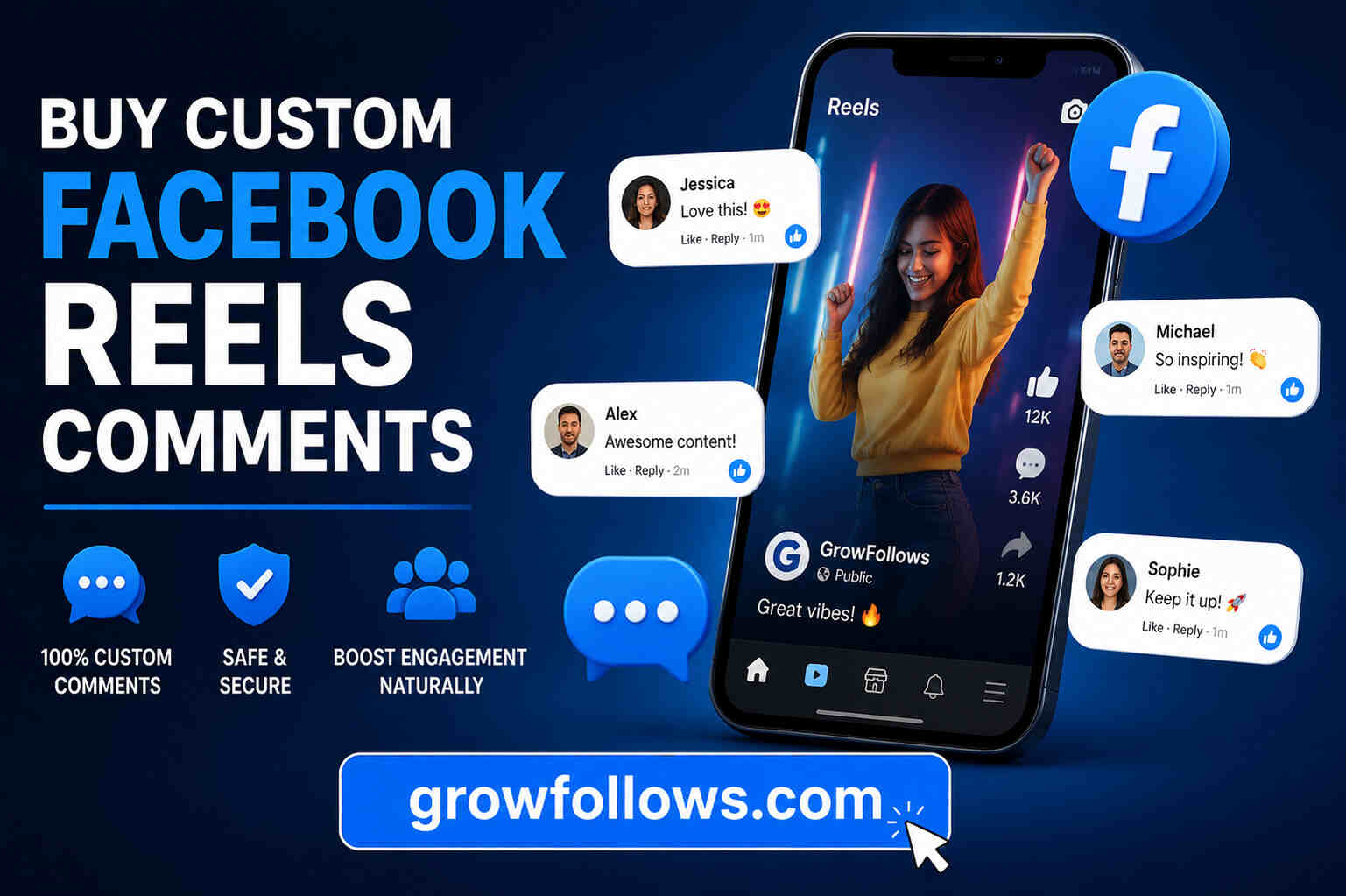 Buy Custom Facebook Reels Comments for Better Engagement