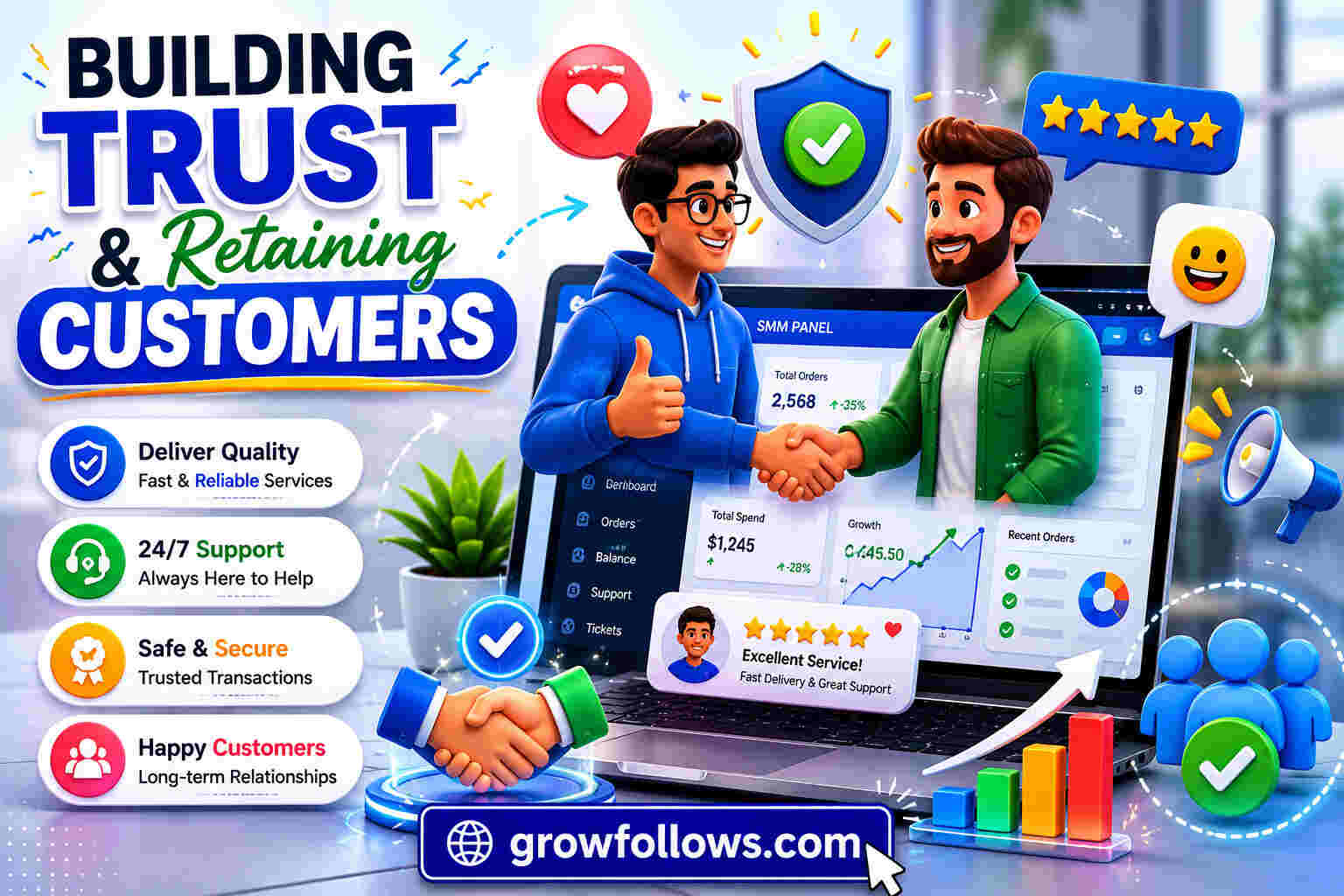 Building Trust and Retaining Customers