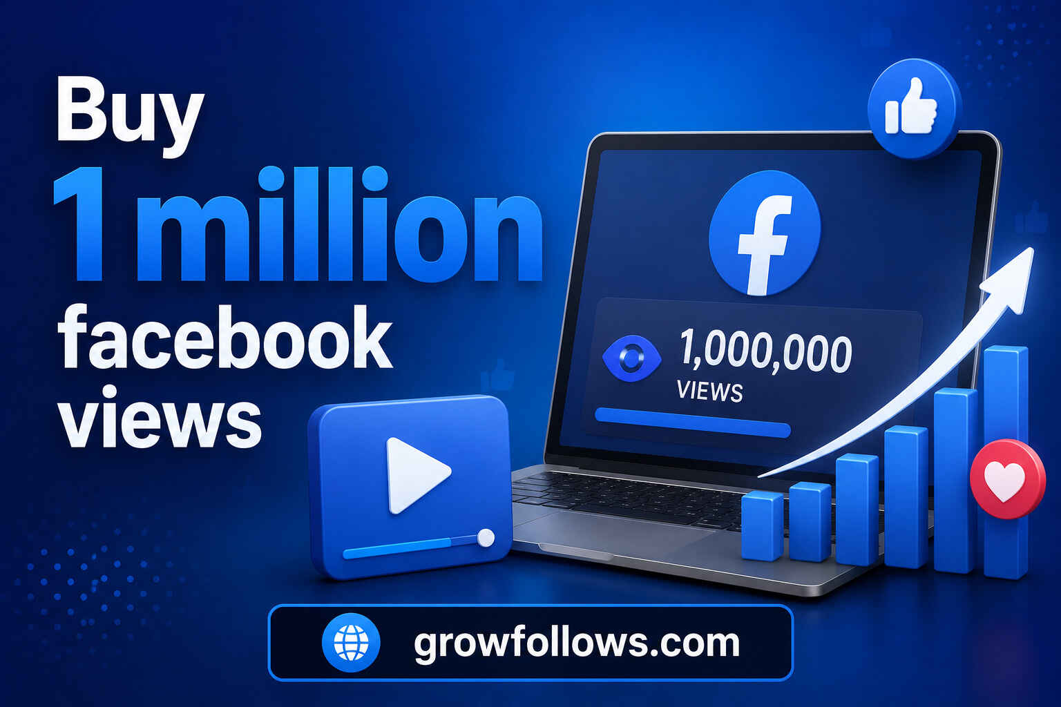 Buy 1 Million Facebook Views for Fast Growth