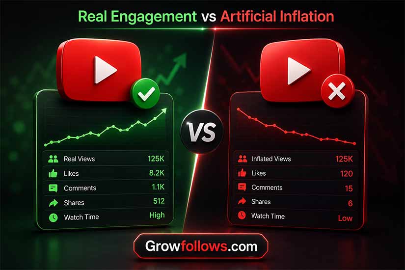 Real Engagement vs Artificial Inflation