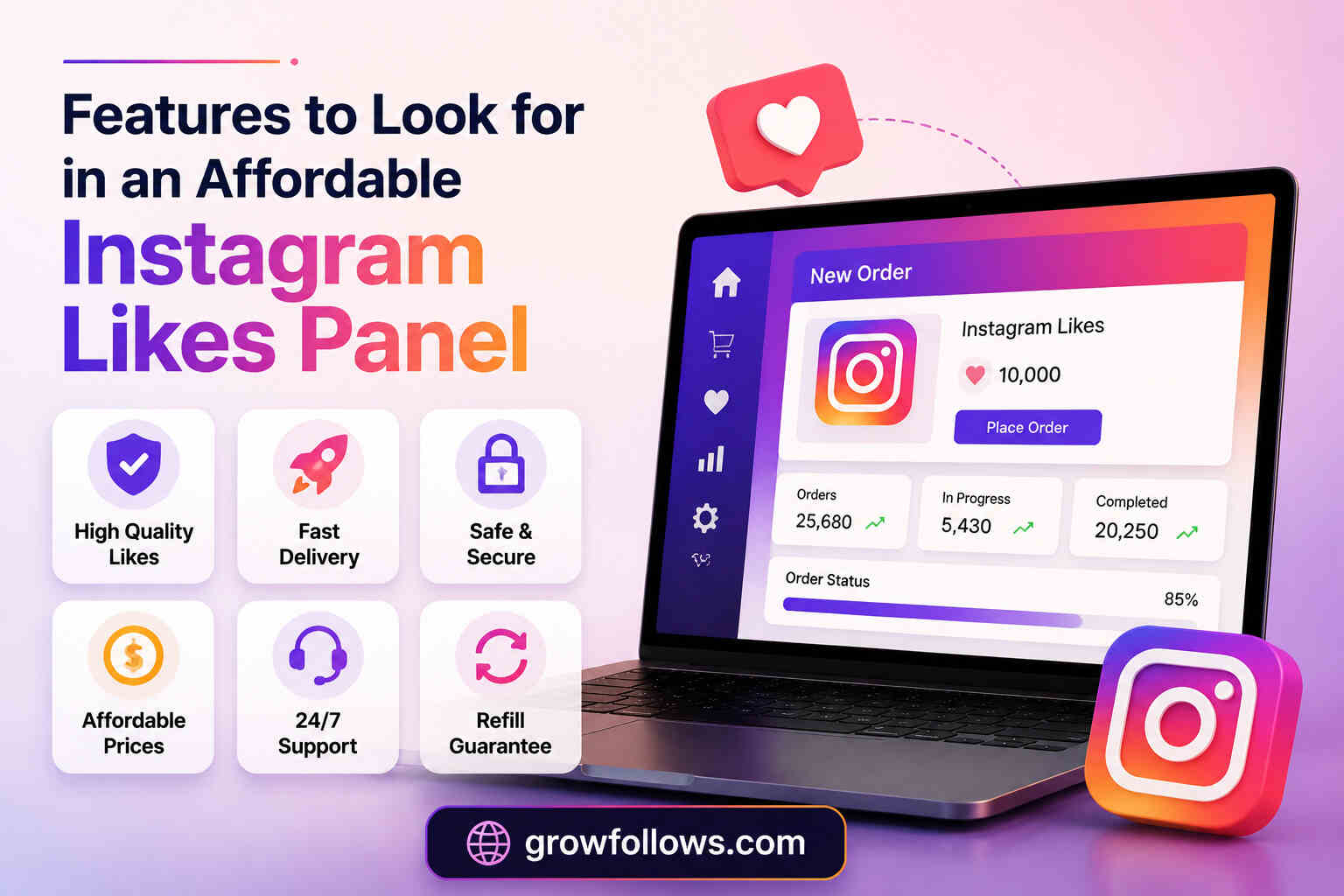 Features to Look for in an Affordable Instagram Likes Panel
