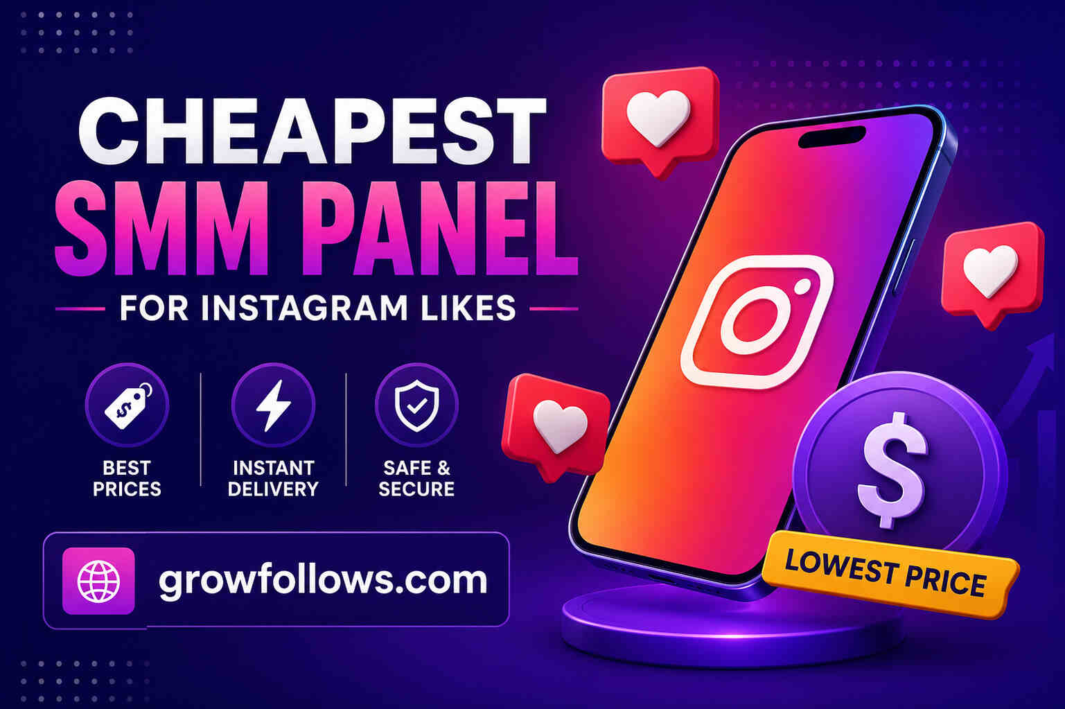 8 Cheapest SMM Panel for Instagram Likes 
