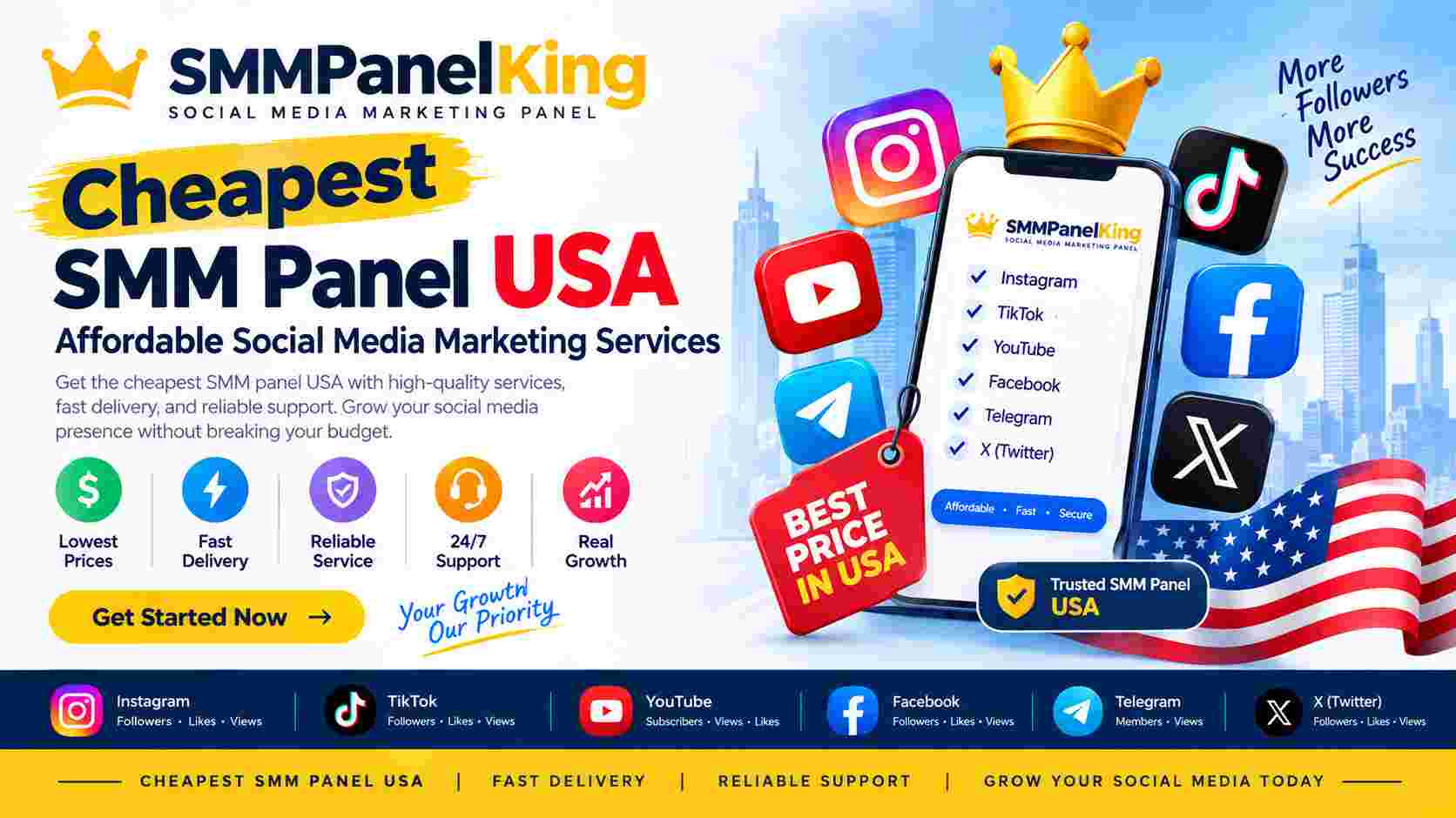 Cheapest SMM Panel USA